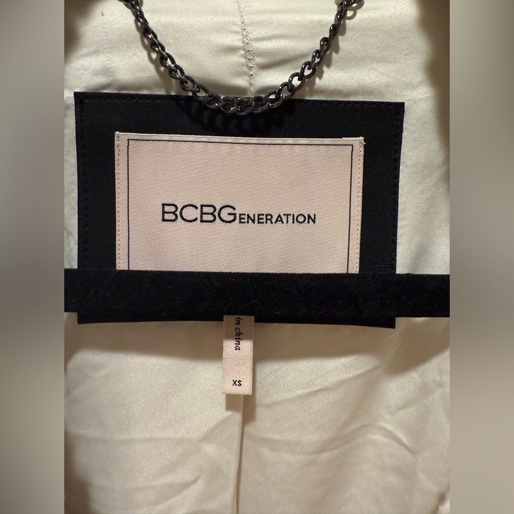 BCBGeneration Cream Teddy Jacket - image 5